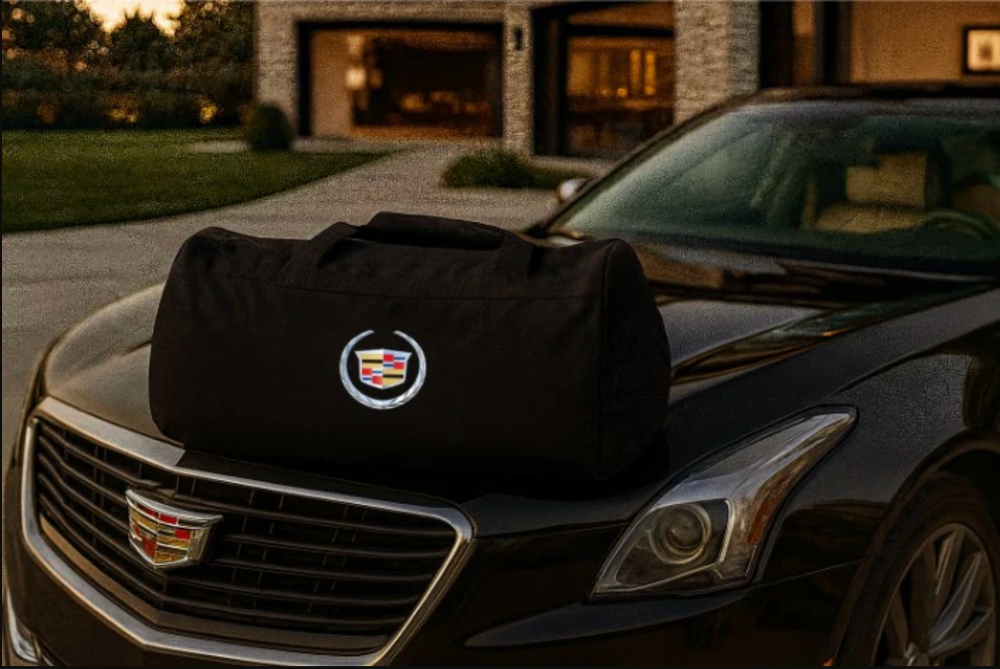 Luxury Cadillac Duffel Bag - Trunk Bag 12" × 20"