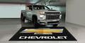 Chevrolet Garage Floor Mat 5x7 FT (60x87 Inches) Showroom Rug