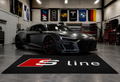Audi S-Line Garage Floor Mat 5x7 FT (60x87 Inches) Showroom Rug