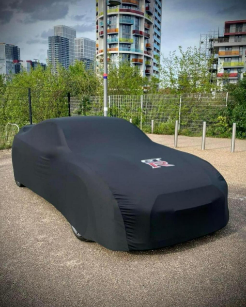 Indoor Car Cover Compatible with Nissan GTR Models – Dustproof, Soft Protection