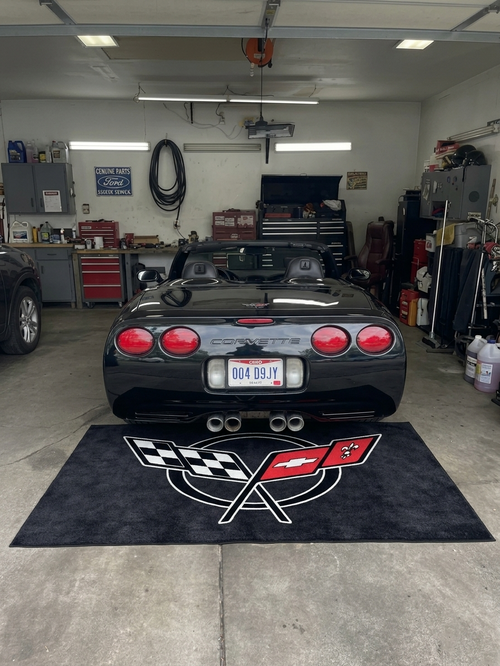Corvette C5 Garage Floor Mat – Premium Parking Mat 60x87 Inches