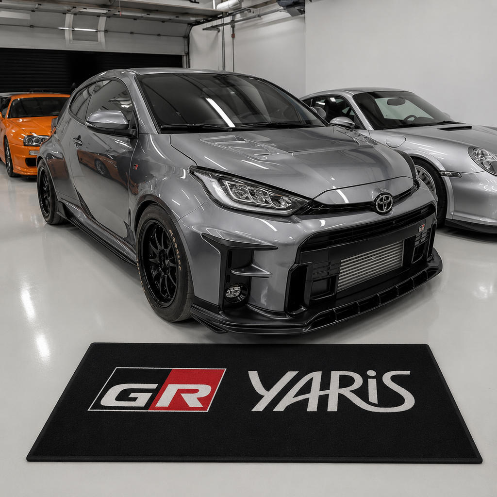 Toyota GRYARIS Garage Floor Mat 5x7 FT (60x87 Inches) Showroom Rug