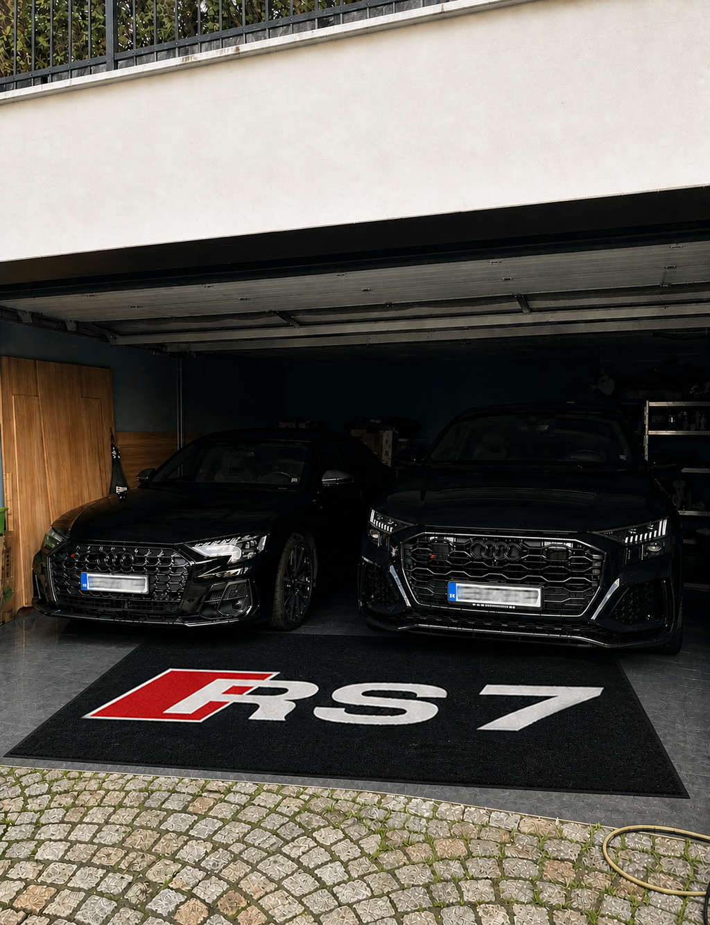 Audi RS7 Garage Floor Mat 5x7 FT (60x87 Inches) Showroom Rug