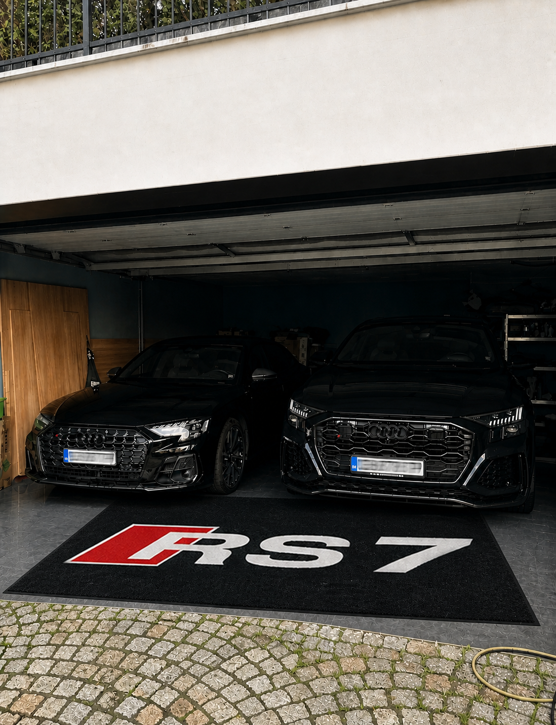 Audi RS7 Garage Floor Mat 5x7 FT (60x87 Inches) Showroom Rug