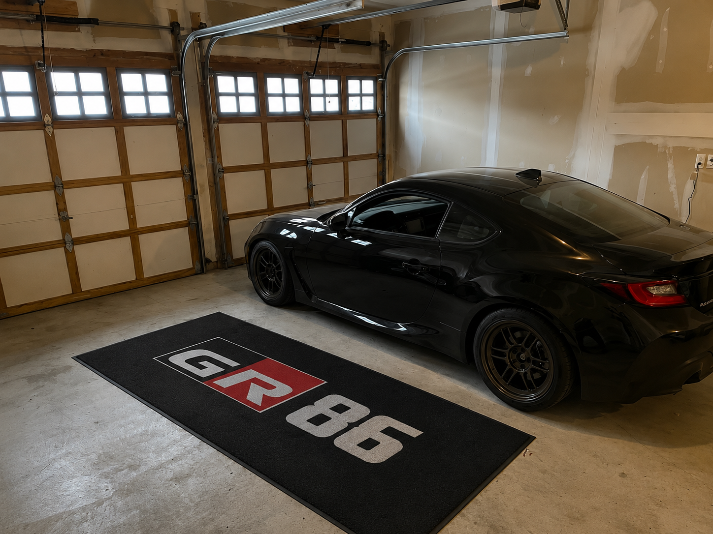 Toyota GR86 Garage Floor Mat 5x7 FT (60x87 Inches) Showroom Rug