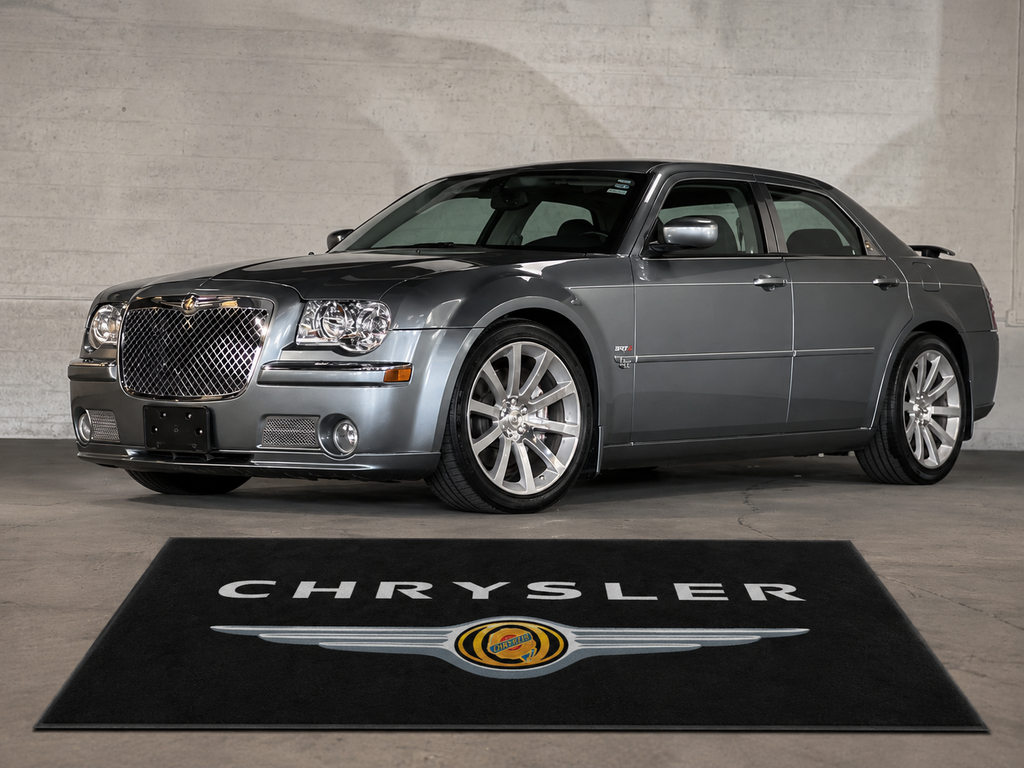 Chyrsler Garage Floor Mat 5x7 FT (60x87 Inches) Showroom Rug