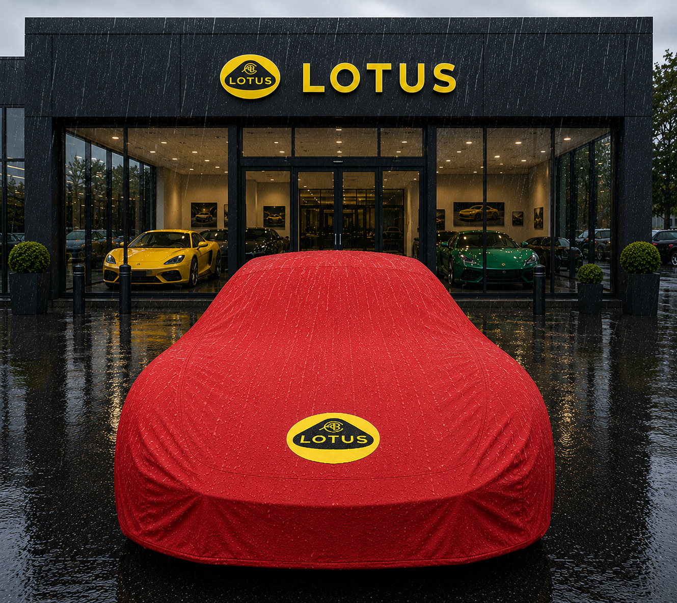 For Lotus Outdoor Waterproof Car Cover - Custom Fit