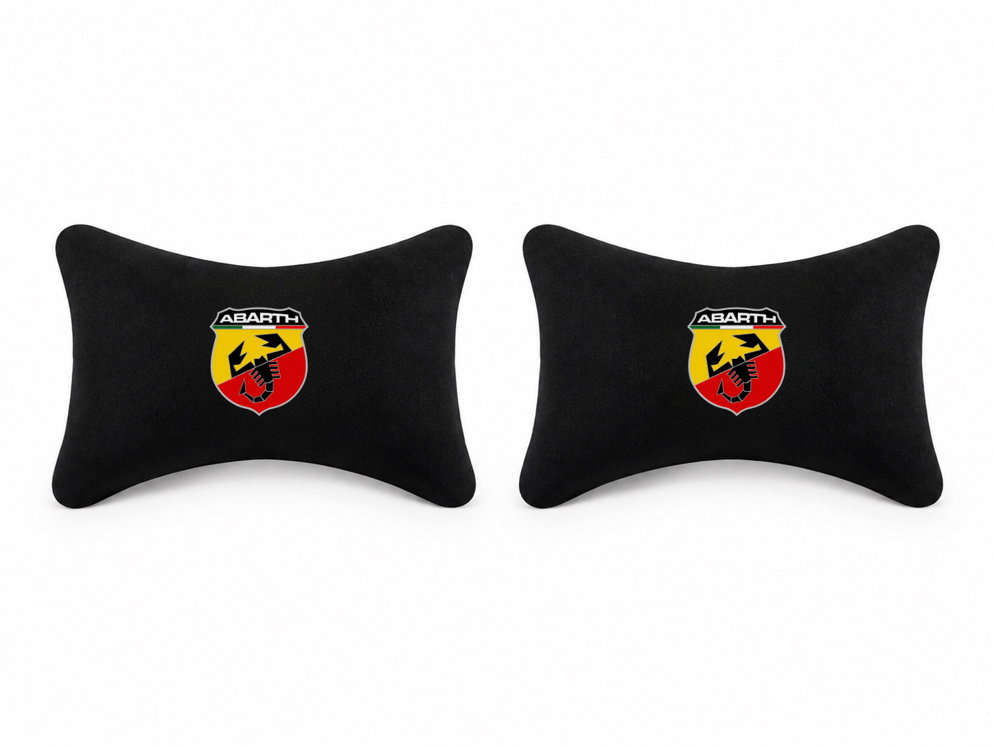 Fiat Abarth Velvet Neck Pillow, 2pcs