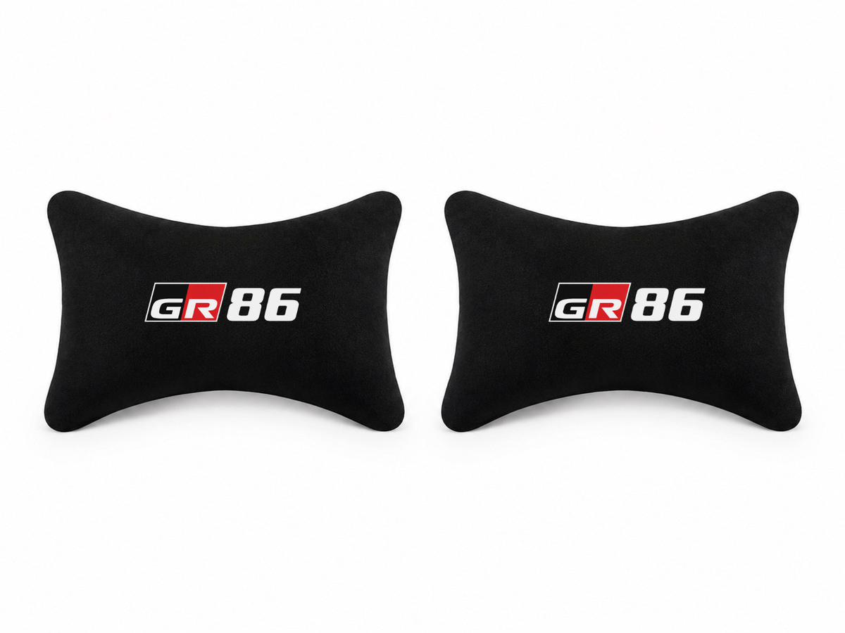 GR86 Velvet Neck Pillow, 2pcs