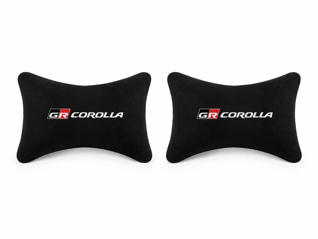 GR Corolla Velvet Neck Pillow, 2pcs