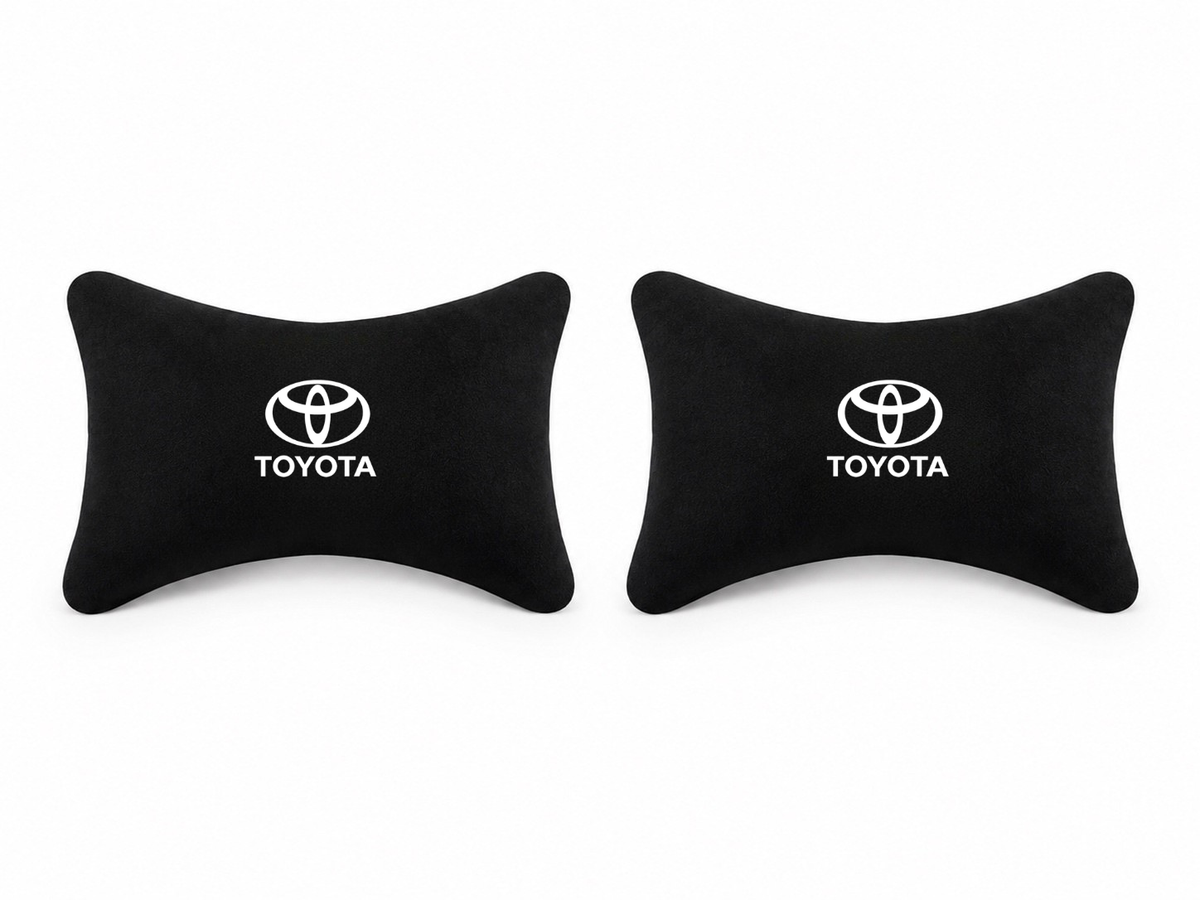 Toyota Velvet Neck Pillow, 2pcs