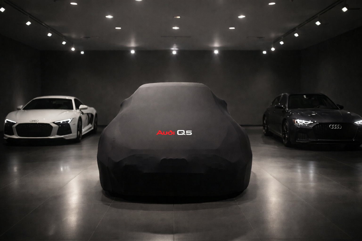 Indoor Car Cover Compatible with AUDI Q Series Models – Dustproof, Soft Protection