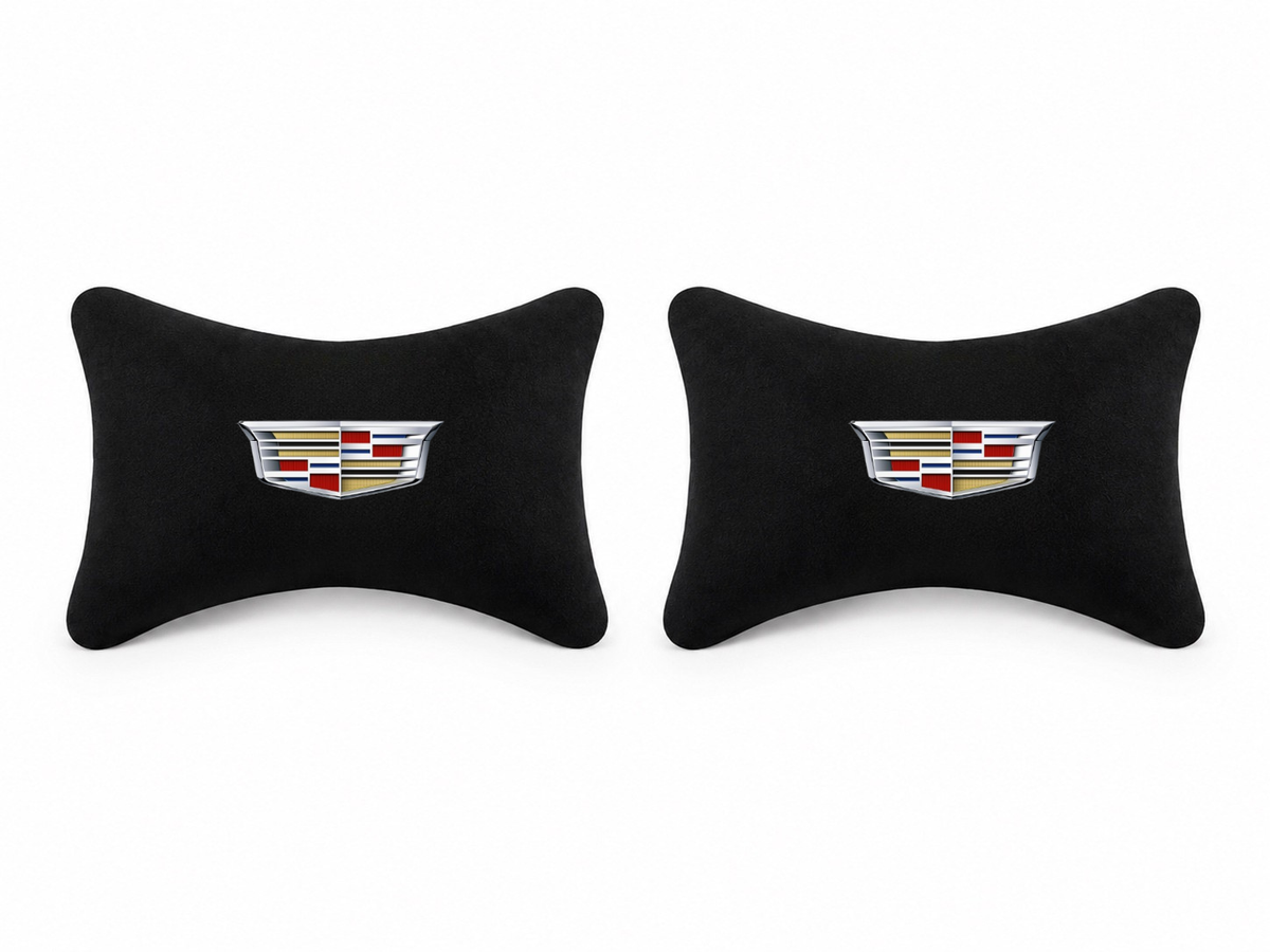 Cadillac Velvet Neck Pillow, 2pcs