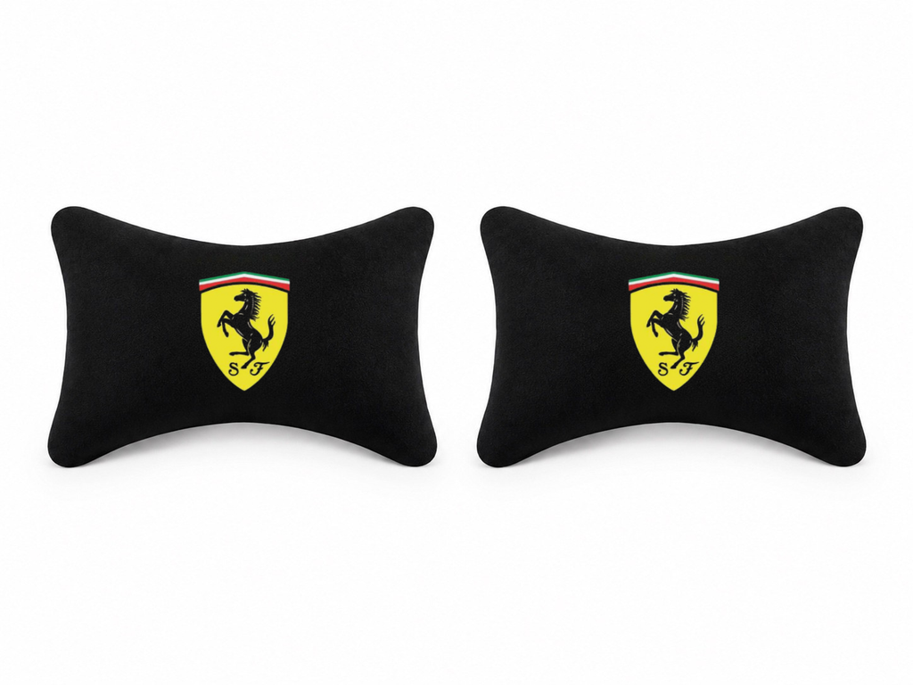 Ferrari Velvet Neck Pillow, 2pcs