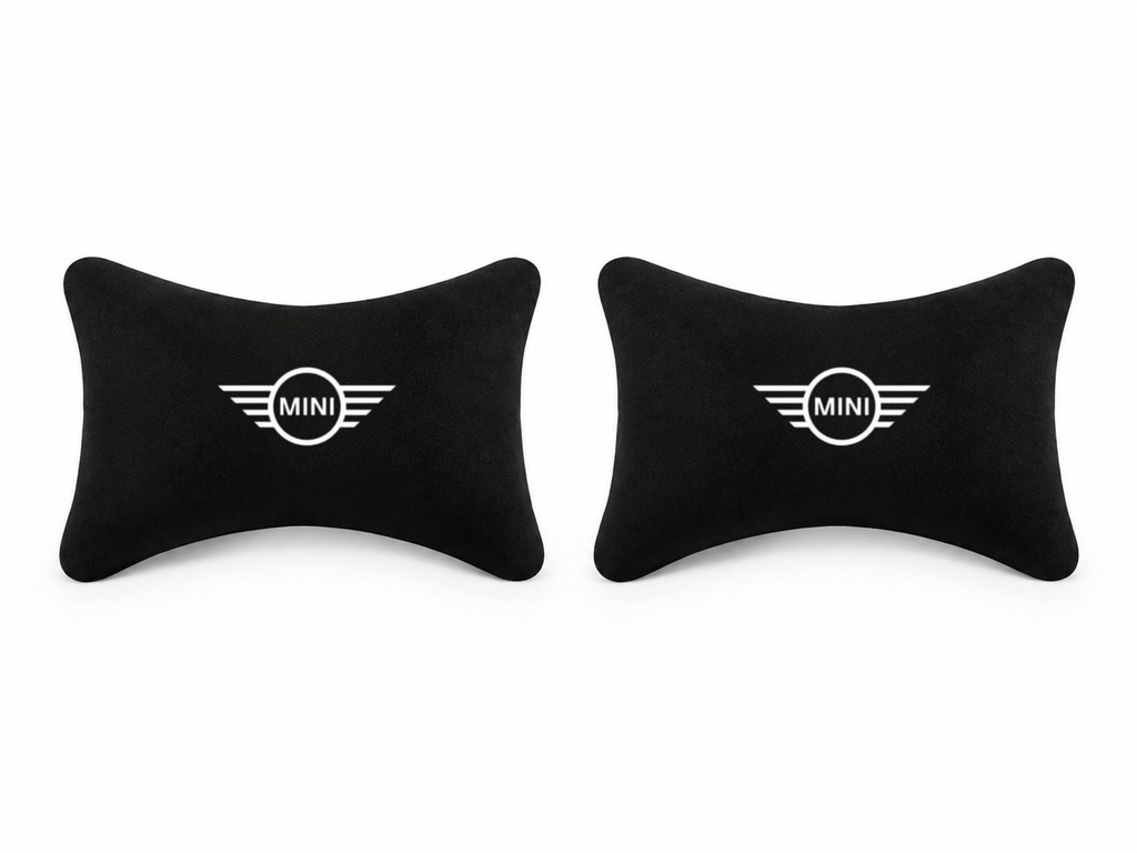 Mini Cooper Velvet Neck Pillow, 2pcs ( John Cooper Works )