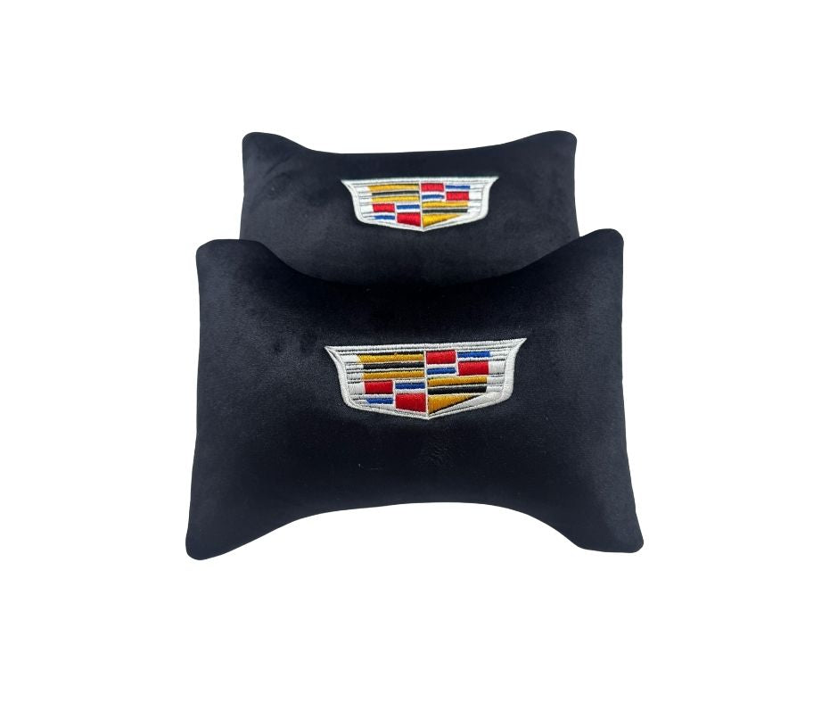 Cadillac Alcantara Neck Pillow - 2 PCS