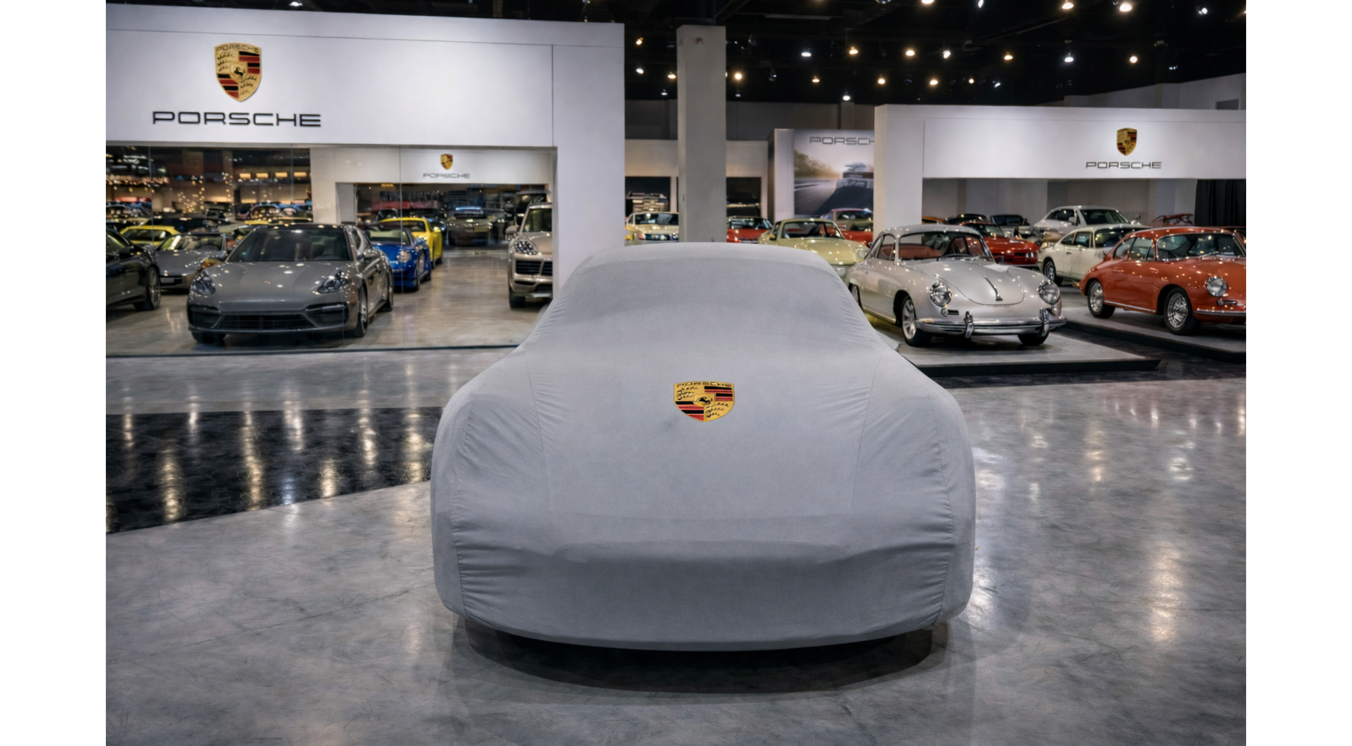 Indoor Car Cover Compatible with Porsche Models – Dustproof, Soft Protection
