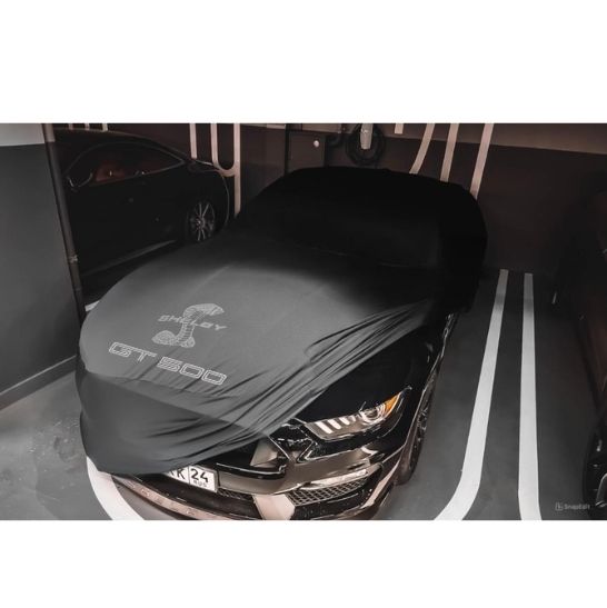 Indoor Car Cover Compatible with Shelby GT500 Models – Dustproof, Soft Protection