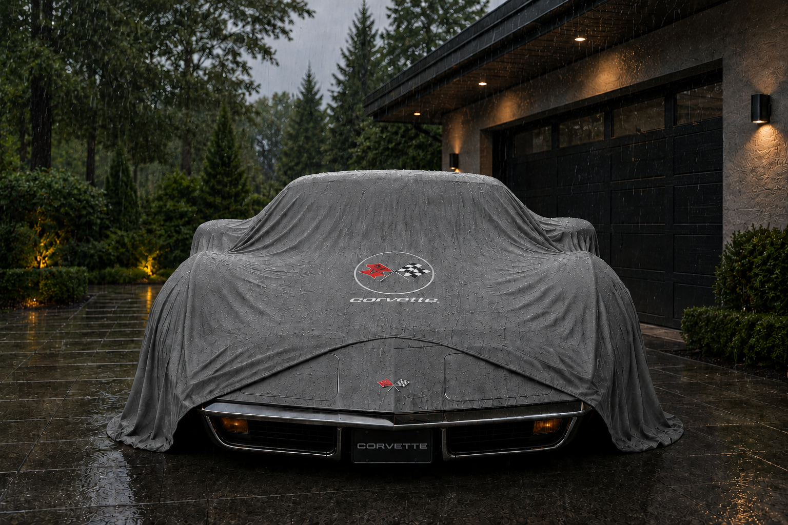 Corvette C3 Outdoor Car Cover Compatible with Corvette Models – Waterproof