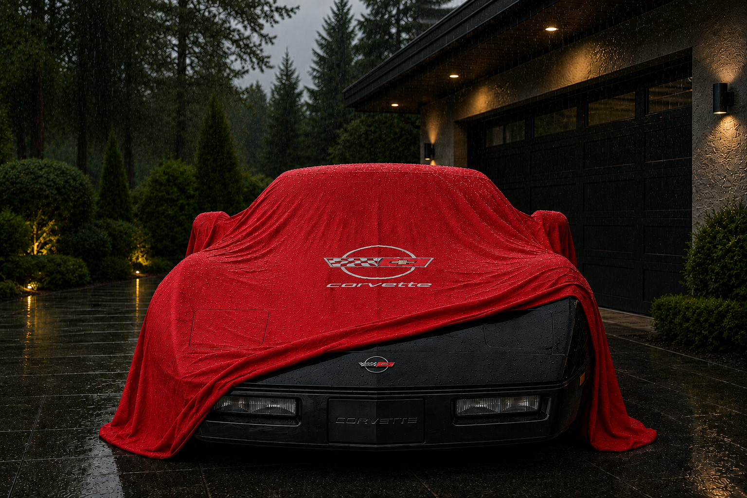 Corvette C4 Outdoor Car Cover Compatible with Corvette Models – Waterproof