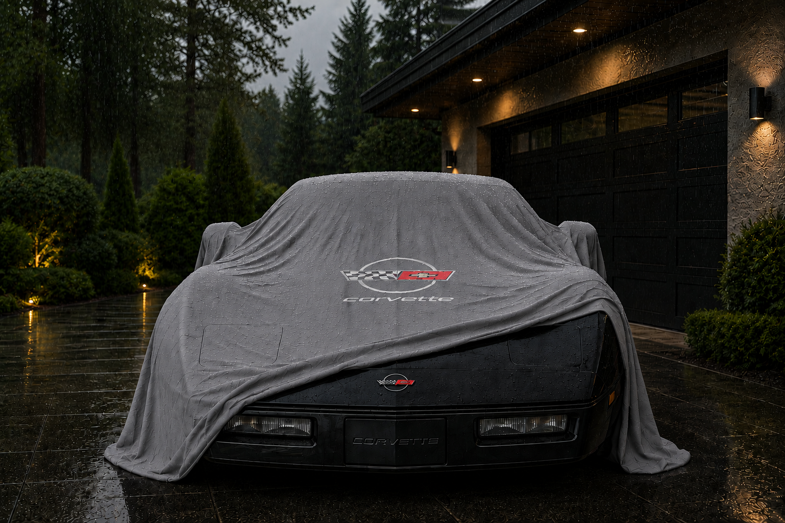 Corvette C4 Outdoor Car Cover Compatible with Corvette Models – Waterproof