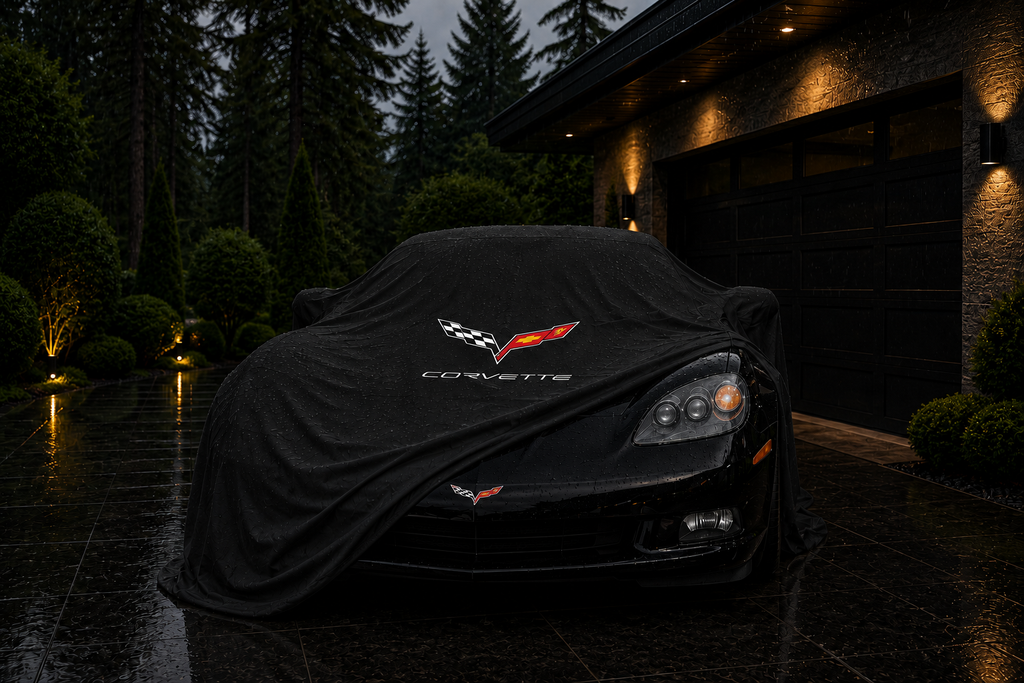 Corvette C6 Outdoor Car Cover Compatible with Corvette Models – Waterproof