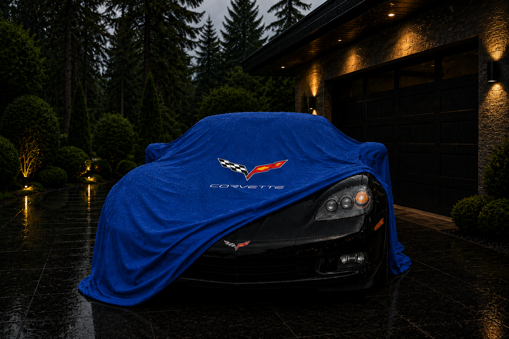 Corvette C6 Outdoor Car Cover Compatible with Corvette Models – Waterproof