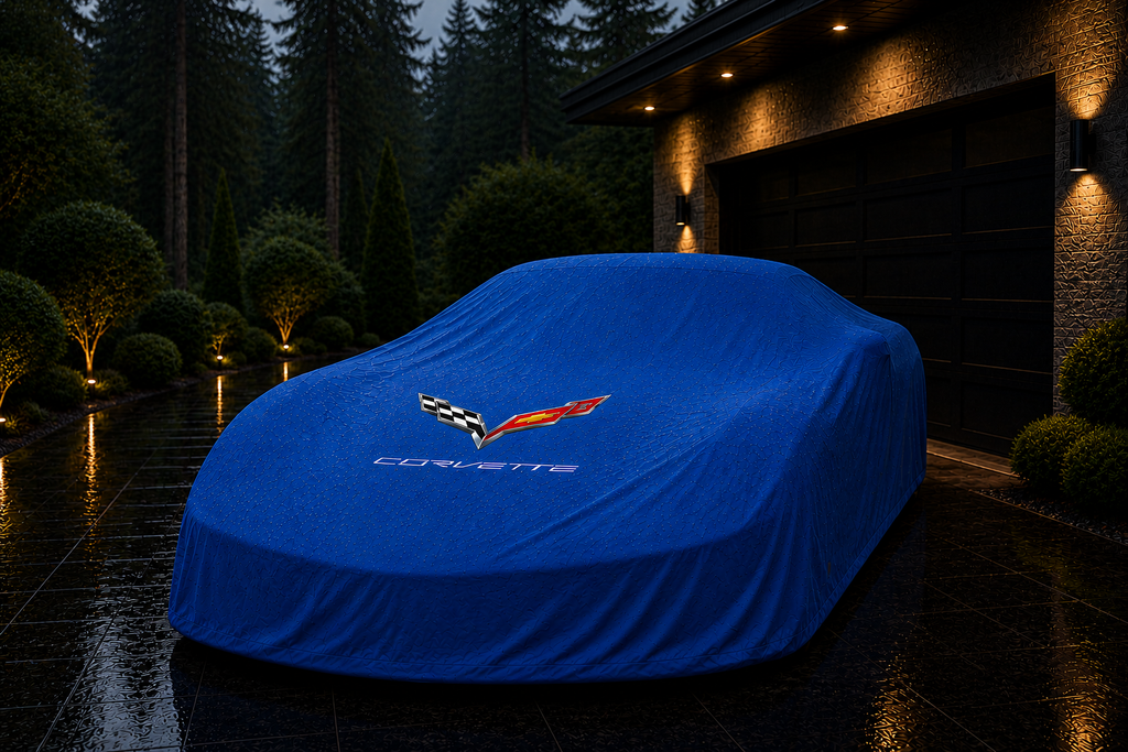 Corvette C7 Outdoor Car Cover Compatible with Corvette Models – Waterproof