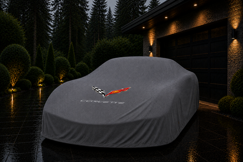 Corvette C7 Outdoor Car Cover Compatible with Corvette Models – Waterproof