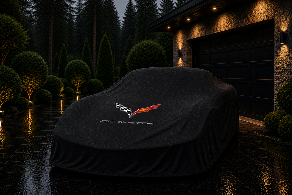 Corvette C7 Outdoor Car Cover Compatible with Corvette Models – Waterproof