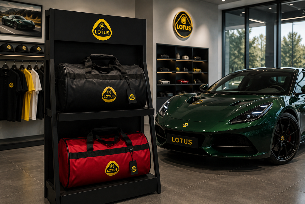 Luxury Lotus Duffel - Trunk Bag 12" × 20"