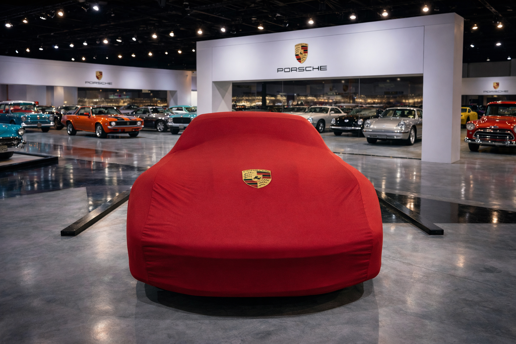 Indoor Car Cover Compatible with Porsche Models – Dustproof, Soft Protection