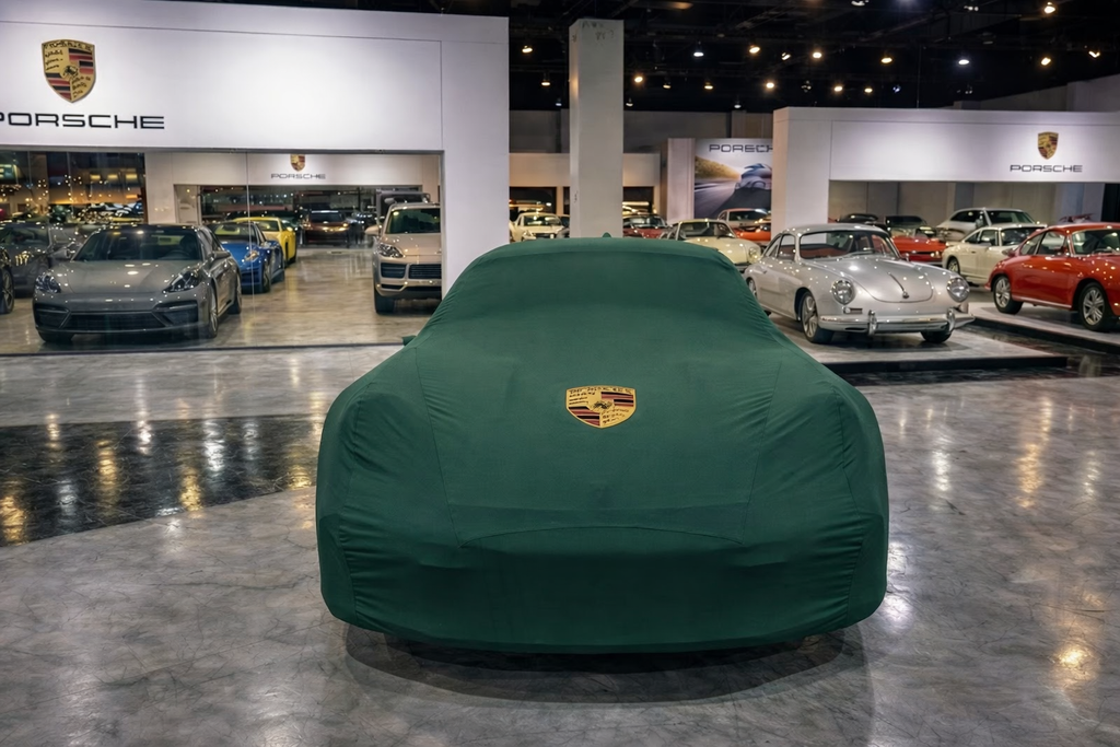 Indoor Car Cover Compatible with Porsche Models – Dustproof, Soft Protection