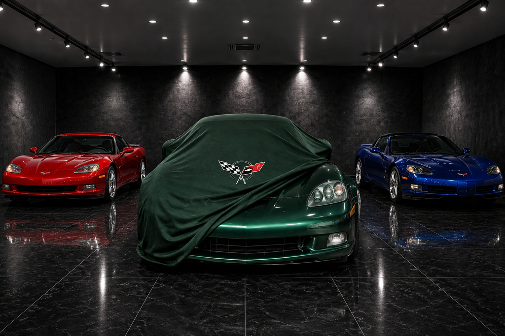 Indoor Car Cover Compatible with Corvette C5 (1997-2004) Models – Dustproof, Soft Protection