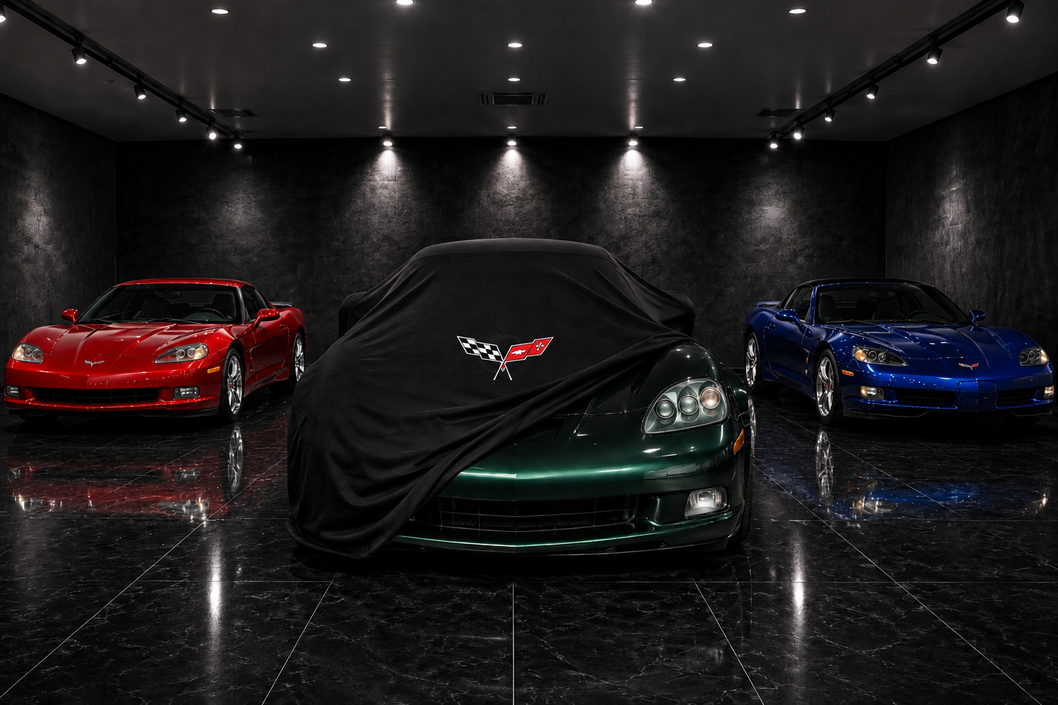 Indoor Car Cover Compatible with Corvette C5 (1997-2004) Models – Dustproof, Soft Protection