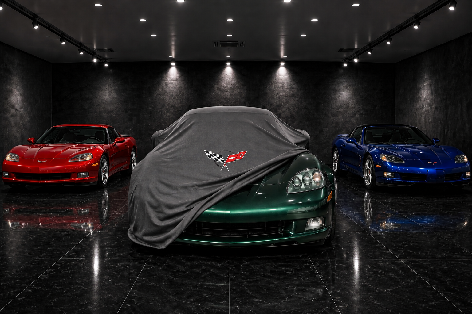 Indoor Car Cover Compatible with Corvette C5 (1997-2004) Models – Dustproof, Soft Protection