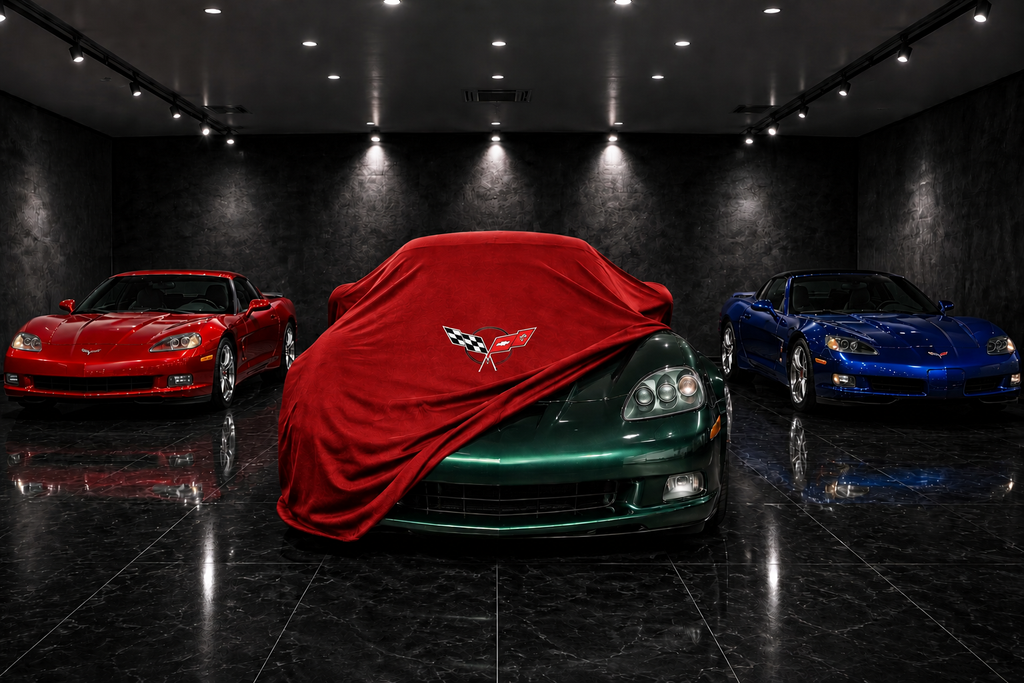 Indoor Car Cover Compatible with Corvette C5 (1997-2004) Models – Dustproof, Soft Protection
