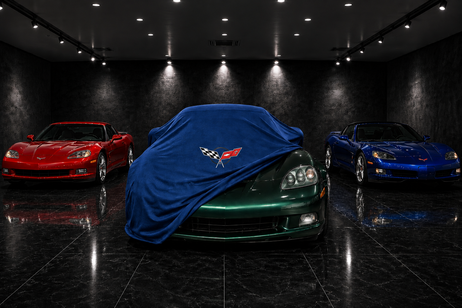 Indoor Car Cover Compatible with Corvette C5 (1997-2004) Models – Dustproof, Soft Protection