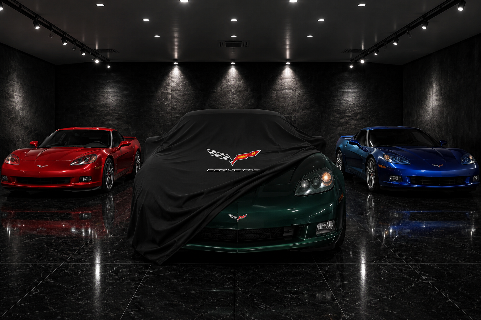 Indoor Car Cover Compatible with Corvette C6 (2005–2013)  Models – Dustproof, Soft Protection