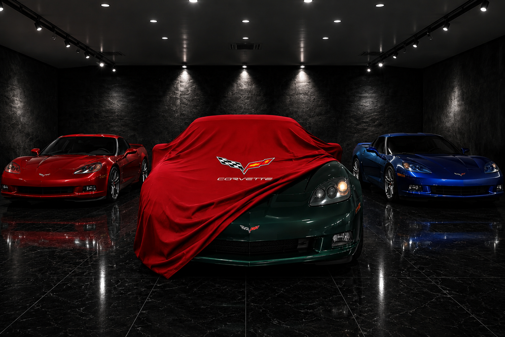 Indoor Car Cover Compatible with Corvette C6 (2005–2013)  Models – Dustproof, Soft Protection