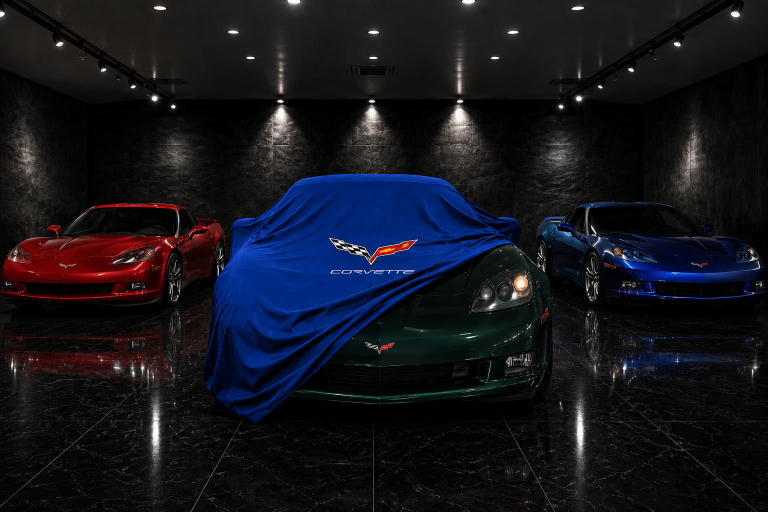 Indoor Car Cover Compatible with Corvette C6 (2005–2013)  Models – Dustproof, Soft Protection