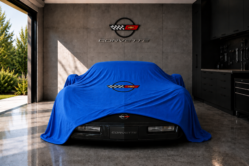Indoor Car Cover Compatible with Corvette C4 Models – Dustproof, Soft Protection