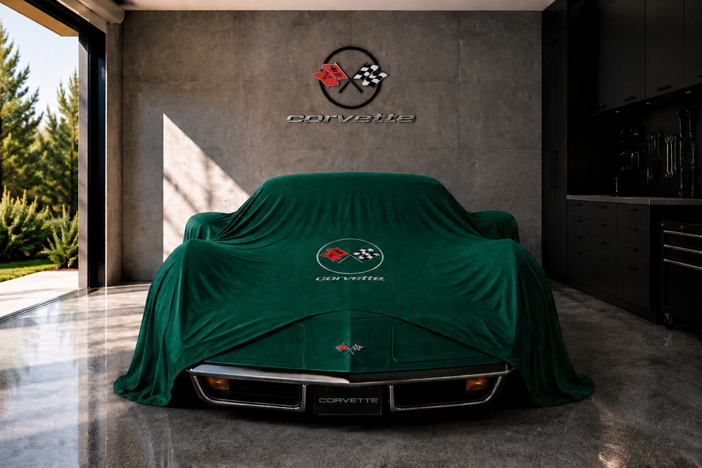 Indoor Car Cover Compatible with Corvette C3 Models – Dustproof, Soft Protection