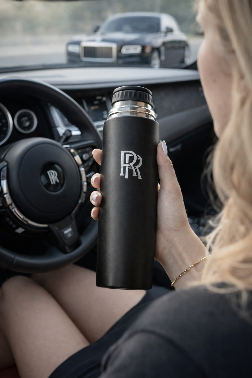 Laser Logo Thermos Set 500 ml – Choose Your Model - Insulated Flask with 3 Cups