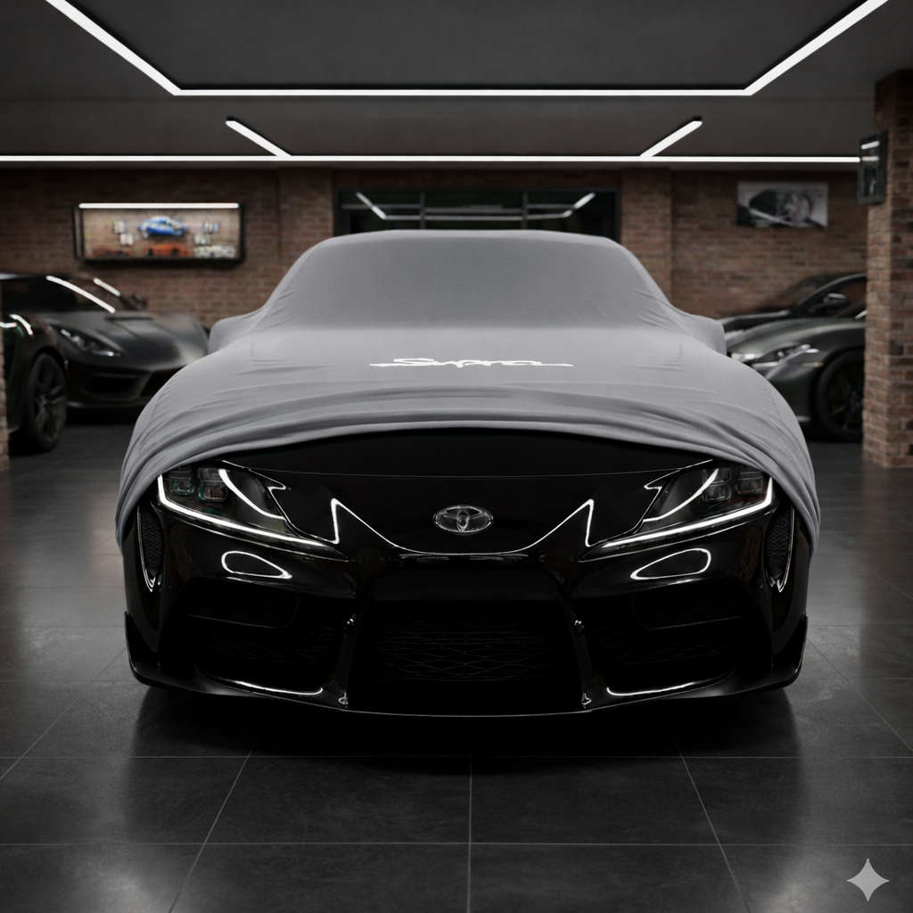 Indoor Car Cover Compatible with Supra Models – Dustproof, Soft Protection