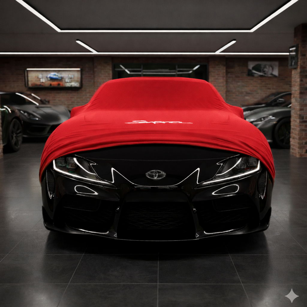 Indoor Car Cover Compatible with Supra Models – Dustproof, Soft Protection