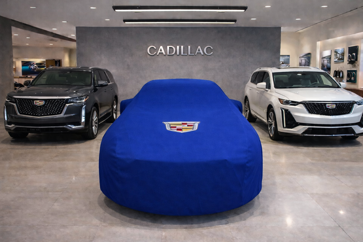 Indoor Car Cover Compatible with Cadillac Models – Dustproof, Soft Protection