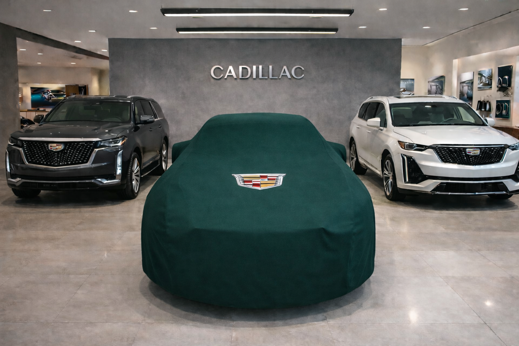 Indoor Car Cover Compatible with Cadillac Models – Dustproof, Soft Protection