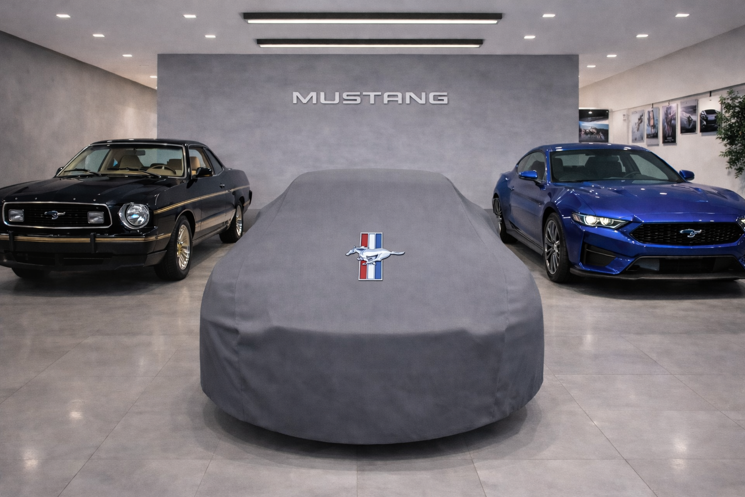 Indoor Car Cover Compatible with Ford Mustang Models – Dustproof, Soft Protection