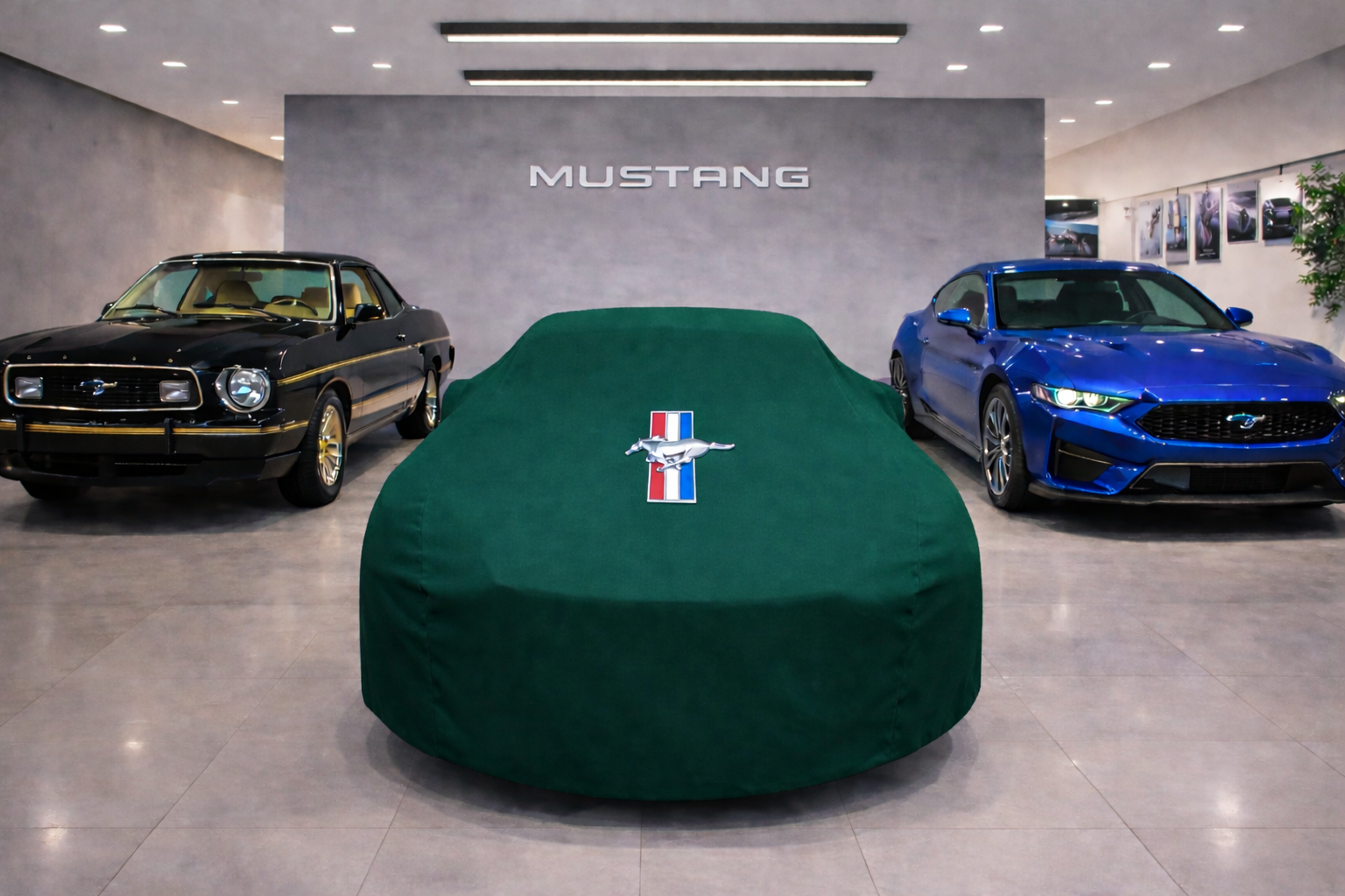 Indoor Car Cover Compatible with Ford Mustang Models – Dustproof, Soft Protection